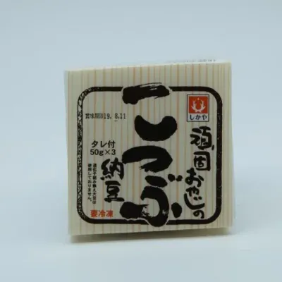 시가야 낫토 냉동 50g x  발효콩 생낫또 일본낫토