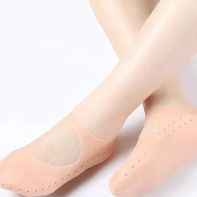 전면 실리콘 덧신 보습 발각질 풋케어