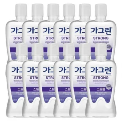 가그린 스트롱 가글 구강청결제 750ml x 12개