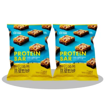 마이밀 한입쏙쏙 프로틴바 10g x 15개입 (2개)