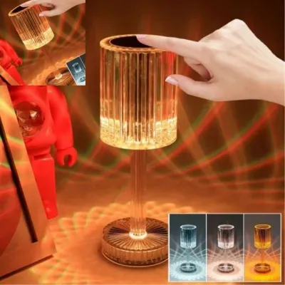 배터리 스텔라 무선 크리스탈 LED 조명 램프 인테리어 무드등 감성 캠핑등 사무실 침실등 자취방무드등 자