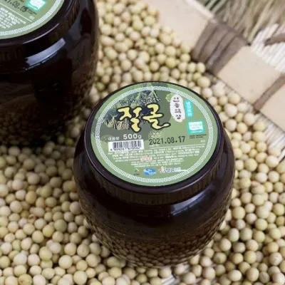전통막장 절골 유기 PET 발효식품 막장 유기 500g 청국장