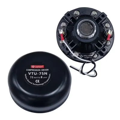 드라이버 유니트 75W 주물 혼 스피커 결합 차량용 싸이렌 앰프 유닛 VTU-75N