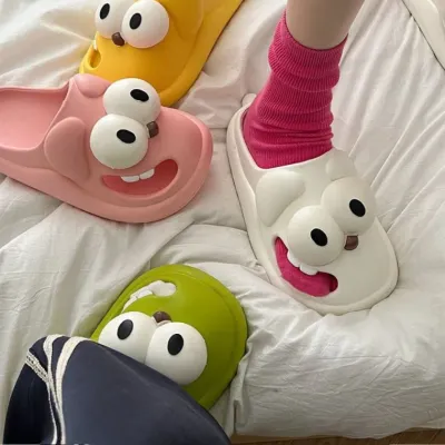 강아지 슬리퍼 무소음 거실화 실내화 사무실슬리퍼