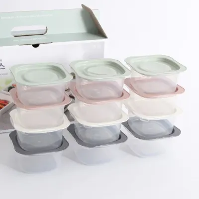 국내생산 전자렌지용 집밥용기 300ml 반찬통 냉동밥 밀폐용기