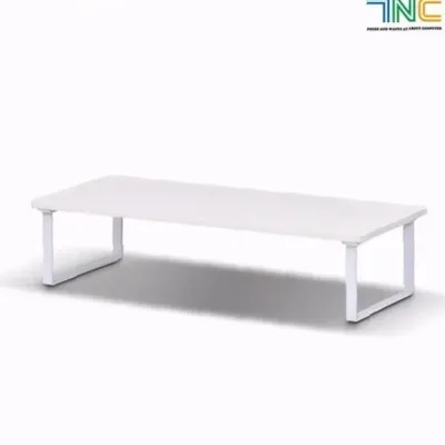 싱글형 실속형 모니터받침대(06W 화이트 7NC)