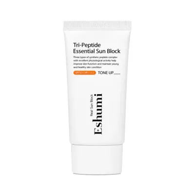애슈미 펩타이드 에센셜 톤업 선블록 50g 자외선차단 SPF50 순한 저자극 선크림