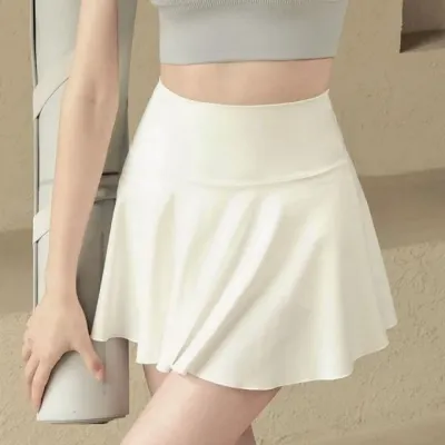 여성 베이직 스포츠 스커트 속바지 요가 휘트니스