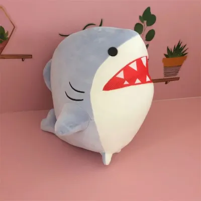 상어인형 파이널 판타지 14 주변 상어 사령관 봉제 인형 애니메이션 게임 주변 봉제 인형 4