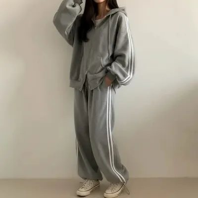 루즈 후드집업 셋업 HS