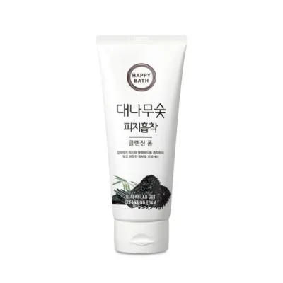 해피바스 대나무숯 피지흡착 클렌징폼 200g 폼클렌징 세안제 피부 해피바스폼클렌징