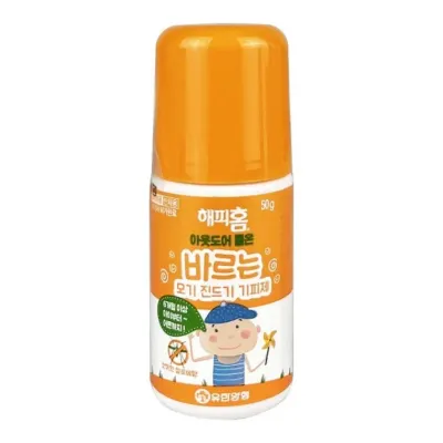해피홈 바르는 모기약 모기 기피제 진드기 퇴치 50g