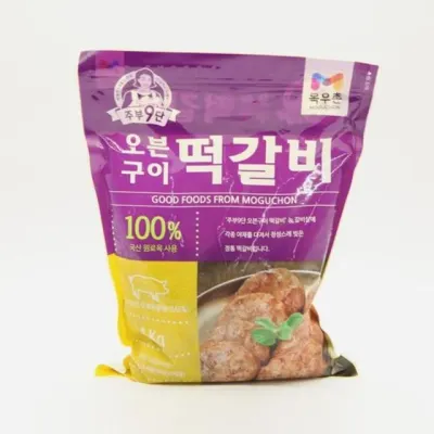 목우촌 오븐구이 떡갈비 냉동  냉동떡갈비 밥반찬 고기반찬