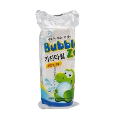 버블제로 키친타올 주방 휴지 페이퍼 키친타월 60매입 1p