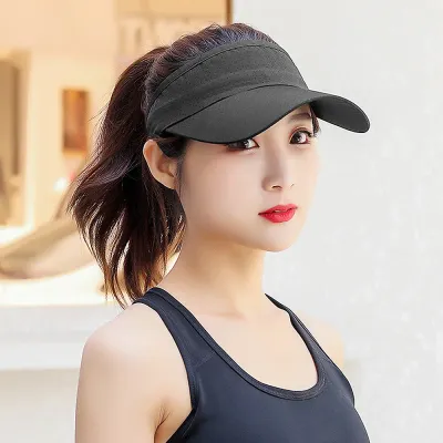 쿨링 메쉬 스포츠 썬캡(다크그레이) 모자 바이저썬캡