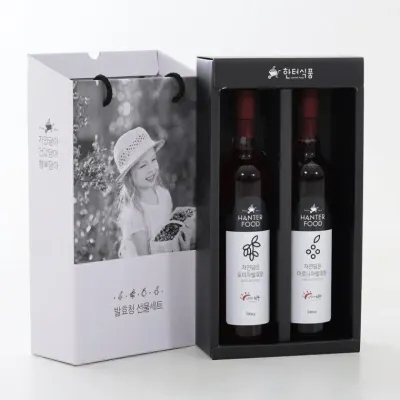 국내산 수제 발효청 선물세트 오미자청 아로니아청 세트 500mlx2ea 명절 추석 답례품