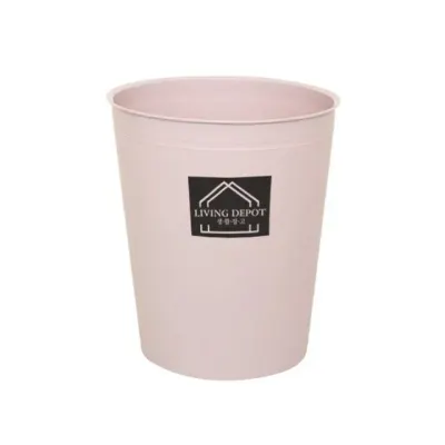 생활창고 인디핑크 오픈 휴지통 5.5L