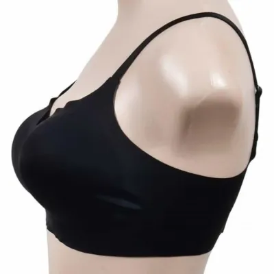 어깨끈 프리컷 햄라인 브라 노와이어속옷 햄라인브라 노와이어브라