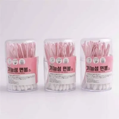 면봉 귀이개 면봉 성인용 휴대용 국산 안전 위생 순면 개인 일체형 일회용 청소 틈새 좁은 도구