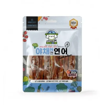 (3개묶음)야채앤 연어 슬라이스160g
