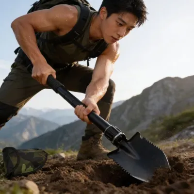 접이식 야전삽 캠핑용 등산용 원예용 공구 삽 아웃도어 조경 작업 장비