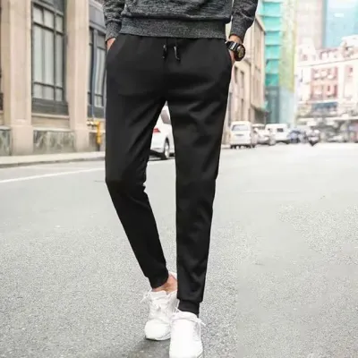남자 압축 기모 겨울 바지 허리 밴딩 방한 추리닝 팬츠