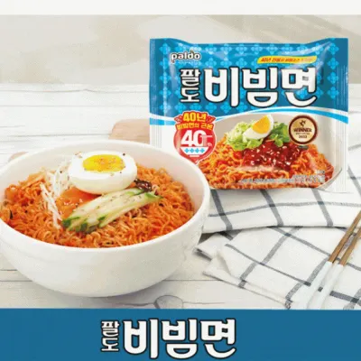 비빔면 팔도 특제 비빔소스 5개입 * 2 10개입 bibim ramen
