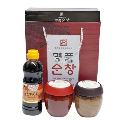 간장[명품순창 기프트세트]간장/된장/고추장/선물세트/순창선물/홍게간장/설날선물/설날선물세트[신광]