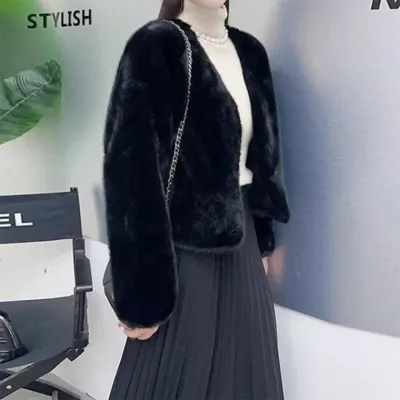 여성 무지 반코트 겨울 하프 데일리 따뜻한 롱코트 울하프 여자 모피