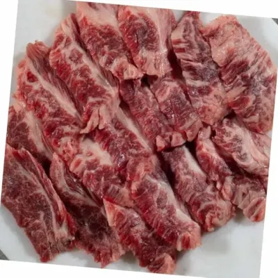 소고기 세트 600g 토시살 갈비살 우삼겹 소고기구이 캠핑고기세트 토시살구이