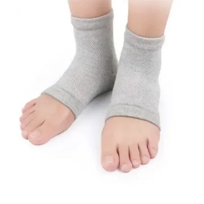 발 뒤꿈치 보습 젤 양말 건조 방지 반양말 쿠션 남성메쉬 양발 보호 데일리 뒷꿈치