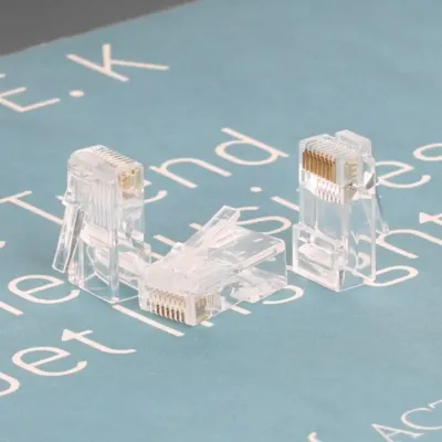 CAT.6 RJ-45 8P8C 플러그 CAT6커넥터 인터넷선커넥터 랜선헤드 랜커넥터 케이블플러그