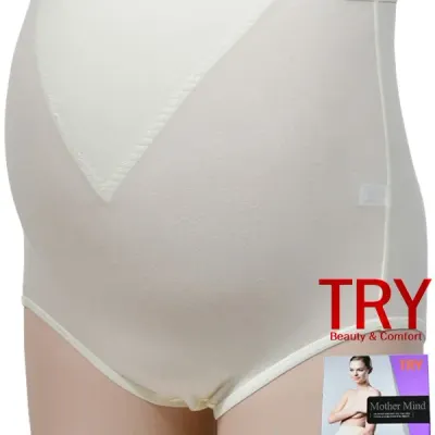 트라이 임산부 팬티 면스판 복부보호 엄마팬티 빅사이즈 산전 산후 배보호