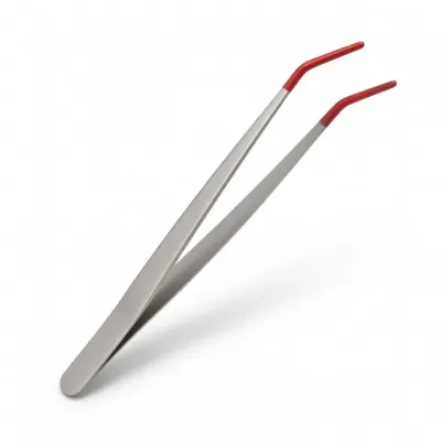 도마뱀 먹이 파충류 27cm 곡선 피딩용 밀웜 집게 핀셋