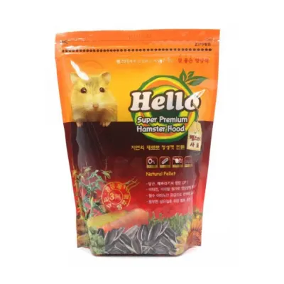Hello 네츄럴펠렛 소동물 설치류 햄스터먹이 햄스터사료 1.1Kg