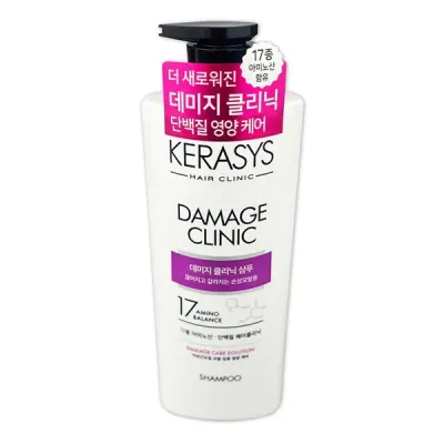 케라시스 데미지 클리닉 단백질 샴푸 600ml -TJ 샴푸 린스 트린트먼트 컨디셔너 샤워 목욕 헤어