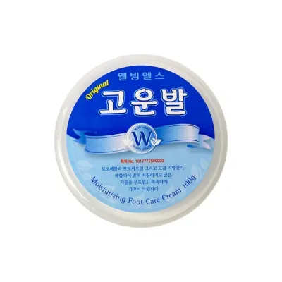 웰빙헬스 고운발 오리지널 110g 1개 풋크림 뒷꿈치 보습 각질제거
