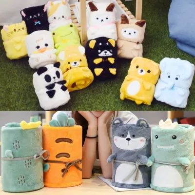 [히트템] 애니멀 뉴라인업 담요 극세사 무릎담요 학교 캐릭터 담요 opp포장