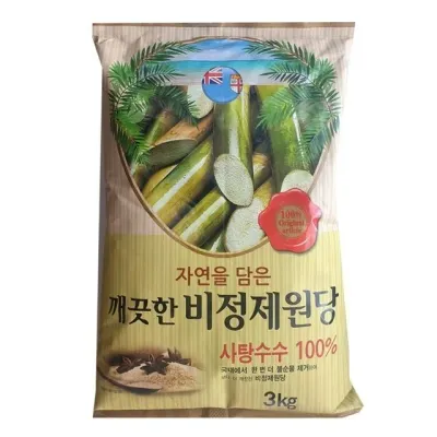 원당 설탕 사탕수수 사탕수수설탕 비정제 식당 가정용 업소용 3kg 2개입