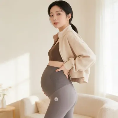 임산부 기모 레깅스 겨울 임신부 하의 임부복 임신초기 만삭 산전 출산후