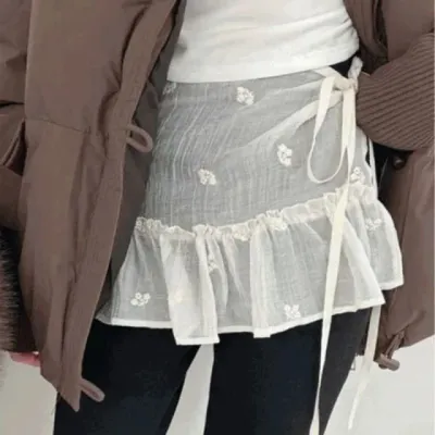 레이어드 스커트 치마 여성 하의 의류