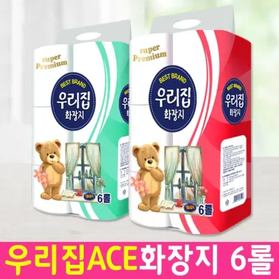 [gussen1+HDC존] 헬로 천연펄프 3겹30M/우리집브랜드 초갓성비 사은품 국산펄프 더도톰한 고급 화장지 휴지