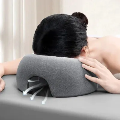 사이노텍 마사지배게 경락 한의원 안 구멍 패드 받침 지지대 배게 베개솜