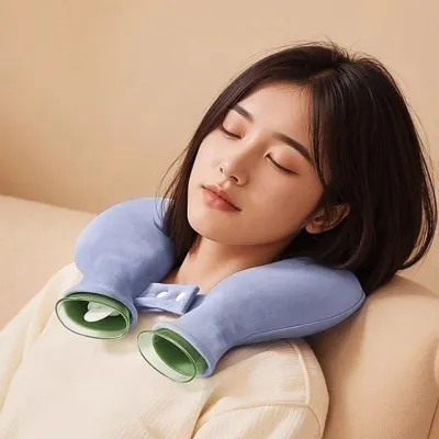 [CU] 웜넥 보온물주머니 냉온 어깨 찜질주머니 휴대용 캠핑 낚시 학교 기숙사 사무실 온수 찜질팩