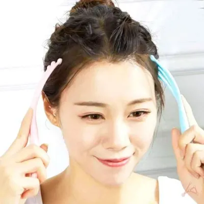 두피마사지기 두피마사지브러시 핸디 마사지기