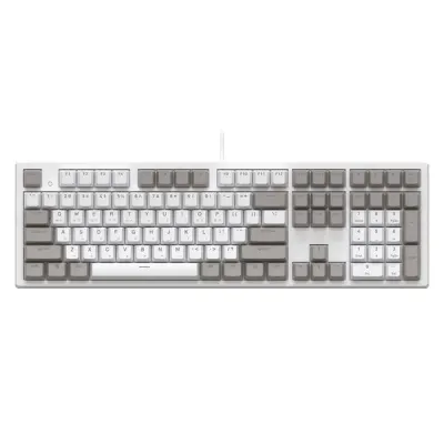 COX 키보드 콕스 유선 엠프리스 RGB PBT 완전방수 무접점 45g (화이트)