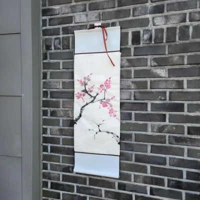 서예 족자 캘리그라피 두루마리 32 95cm 두루마리족자 전시 서예용품 수업 공방 취미 작품 빈족자