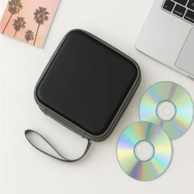 스마트 하드 CD케이스 48장 블랙 대용량CD정리함