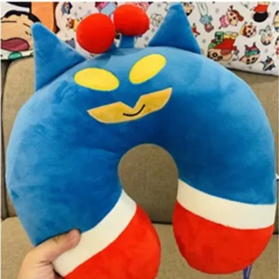 신제품 귀요미 크레용 짱구 슈퍼맨 화이트 투어 U 자형 베개 목베개 목베개 선탠 목베개
