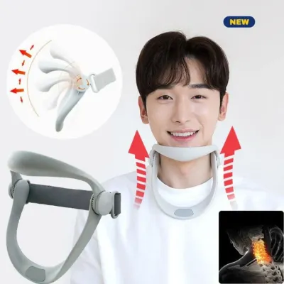 최신 고급형 각도조절 목견인기 경추 지지대 일자목